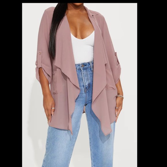 Tops - NWT- Feather Jacket